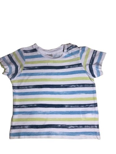 H&M csíkos póló 62-68cm