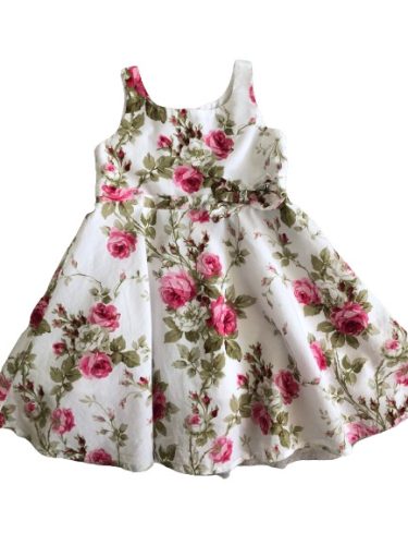Next rózsás ruha 80-86cm