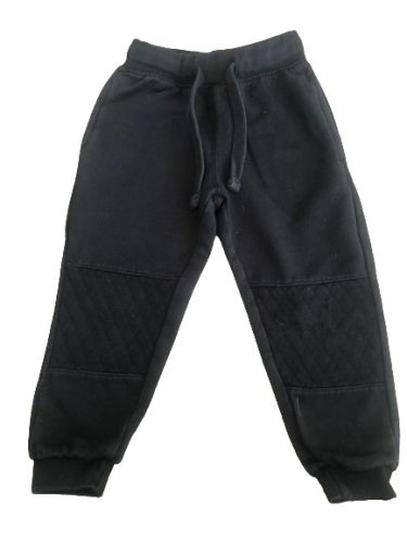 Fekete jogger nadrág 98cm