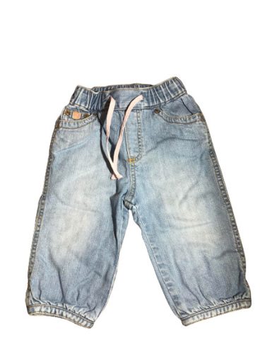 H&M bélelt farmernadrág 74cm