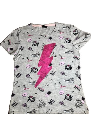 Mintás póló 122-128cm