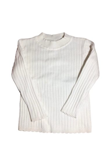 Tu bordás pulóver 80-86cm