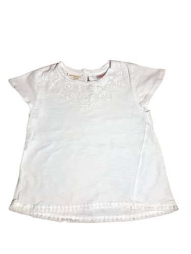 Zara hímzett póló 80-86cm