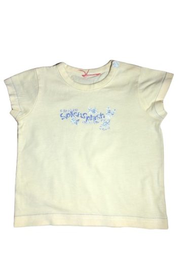 Esprit halacskás sárga póló  74cm