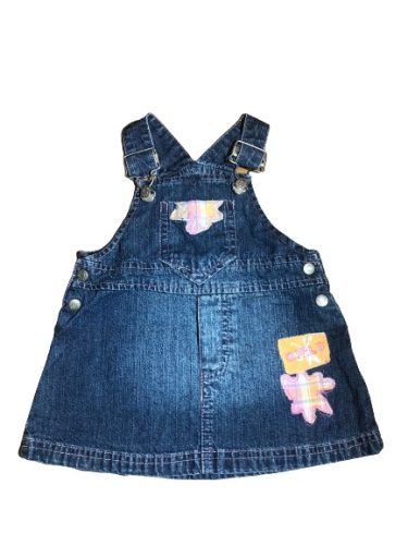 Kantáros farmerruha 74cm