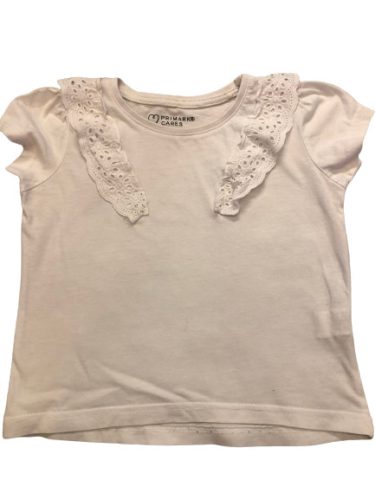 Primark fehér póló 98-104cm