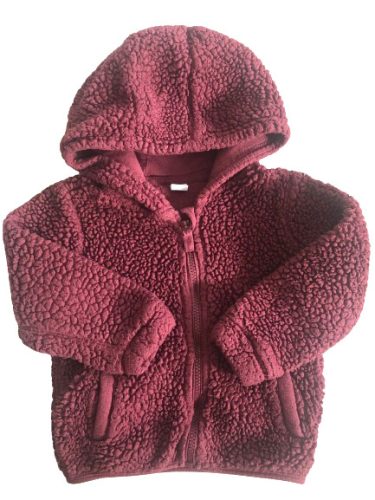 Tu Teddy vastag kapucnis pulóver 92-98cm