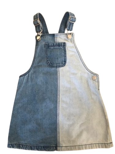F&F kantáros kertész farmerruha 98-104cm