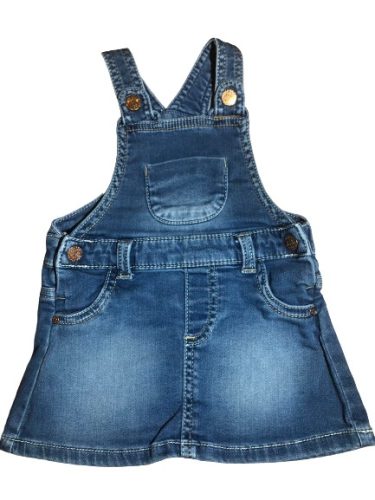 F&F kantáros farmerszoknya 68-74cm