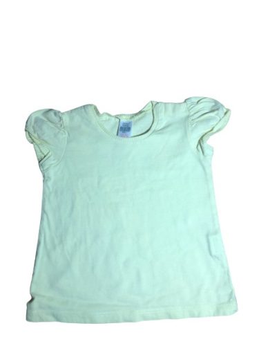 Zara pamut sárga póló 68cm
