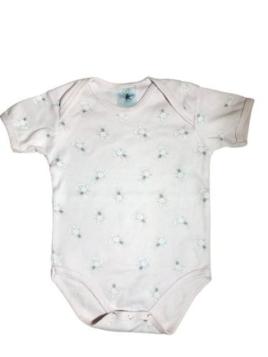 Rövid ujjú nyuszis body 86-92cm