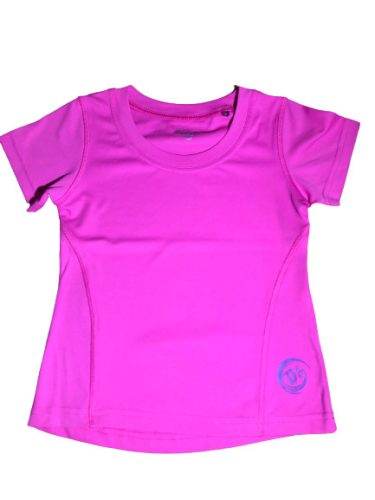 Pink edzőpóló 128cm