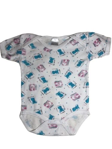 Rövid ujjú body 62-68cm
