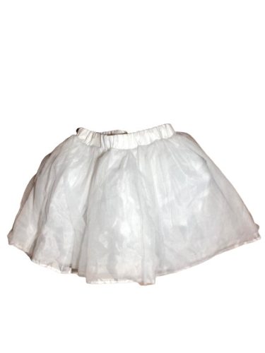 Fehér tüll szoknya 80-86cm